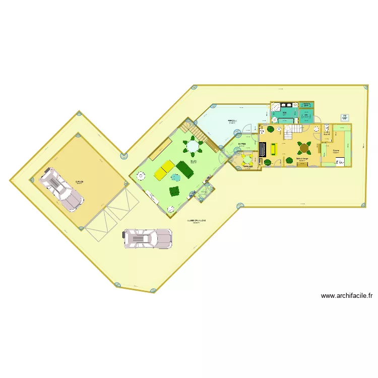 PC MODIFIE 3 SANS COTES. Plan de 