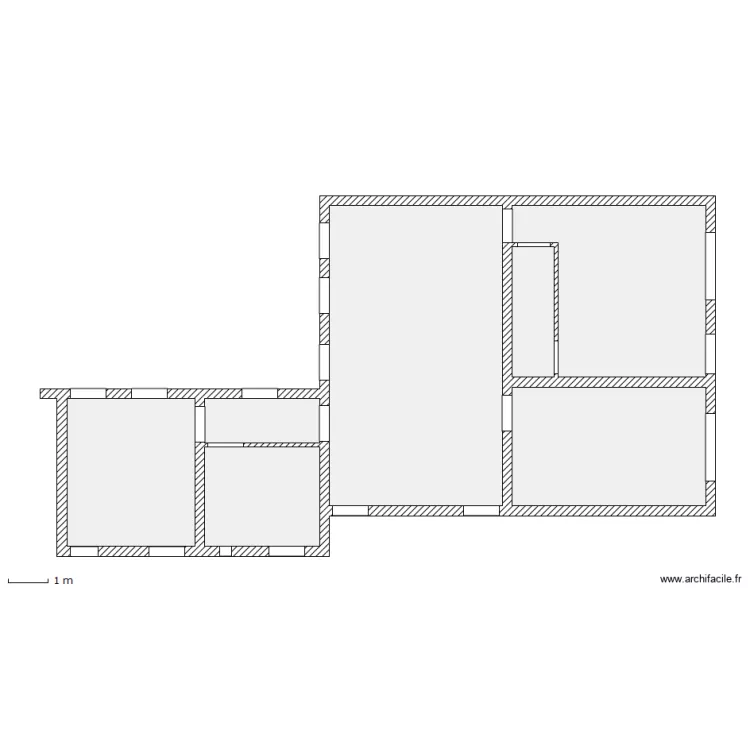 rez de chausse sans côtes. Plan de rez de chausse sans côtes. Plan de