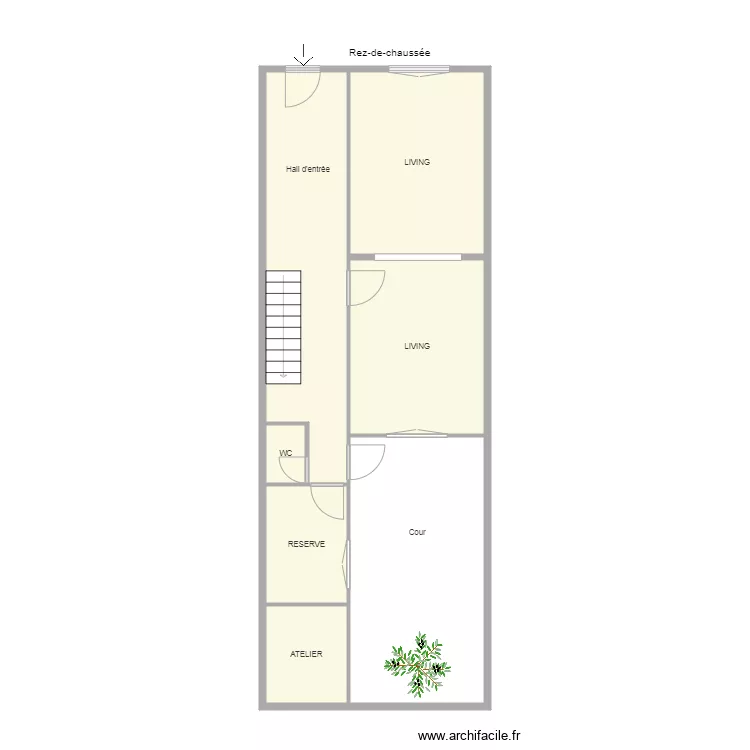 Masui Rez de chaussée. Plan de Masui Rez de chaussée. Plan de