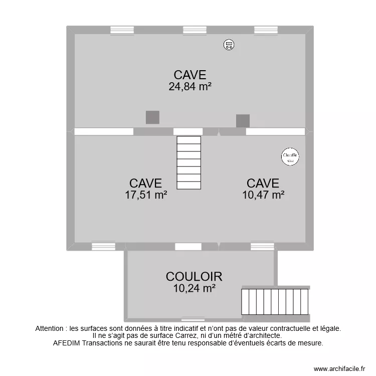 BI 10855 SOUS SOL. Plan de 