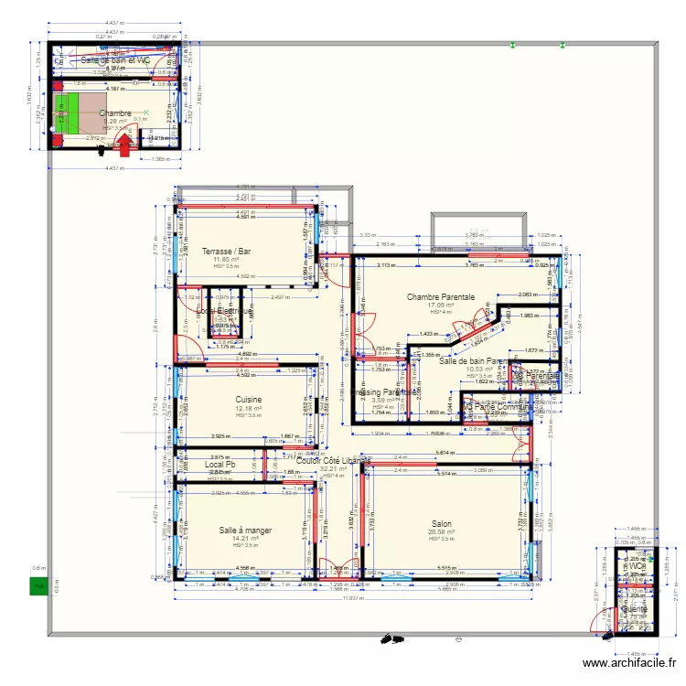 PLAN DU 24 Avil 2019 Plan De Masse Sans EL et Pb. Plan de 