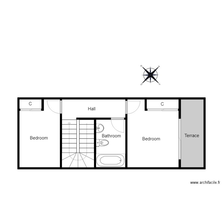 Ronda Jose samper Garcia 29 planta 2. Plan de 0 pièce et 0 m2