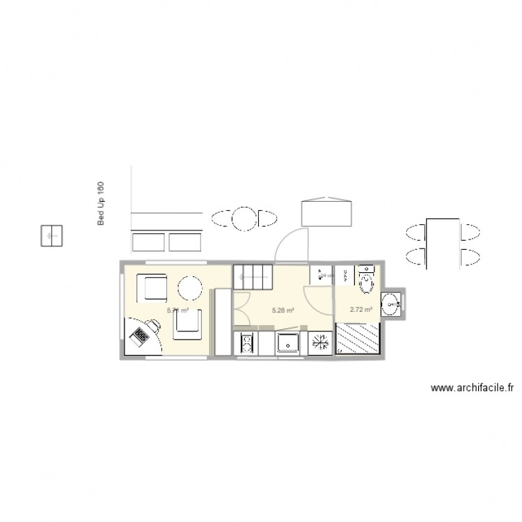 Tiny 4 jour. Plan de 0 pièce et 0 m2