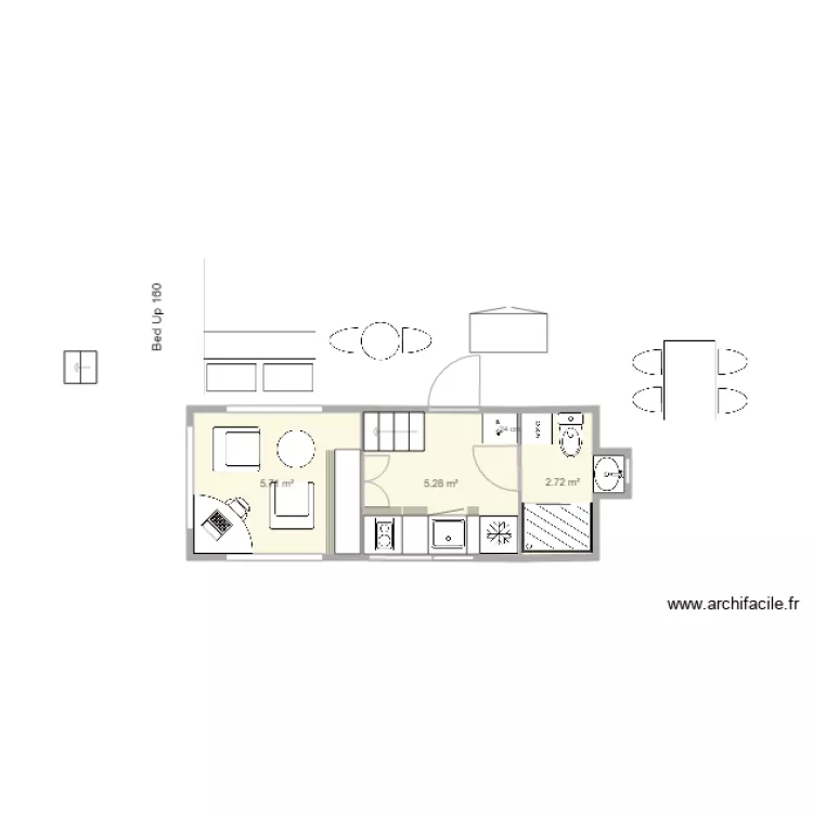 Tiny 4 jour. Plan de 