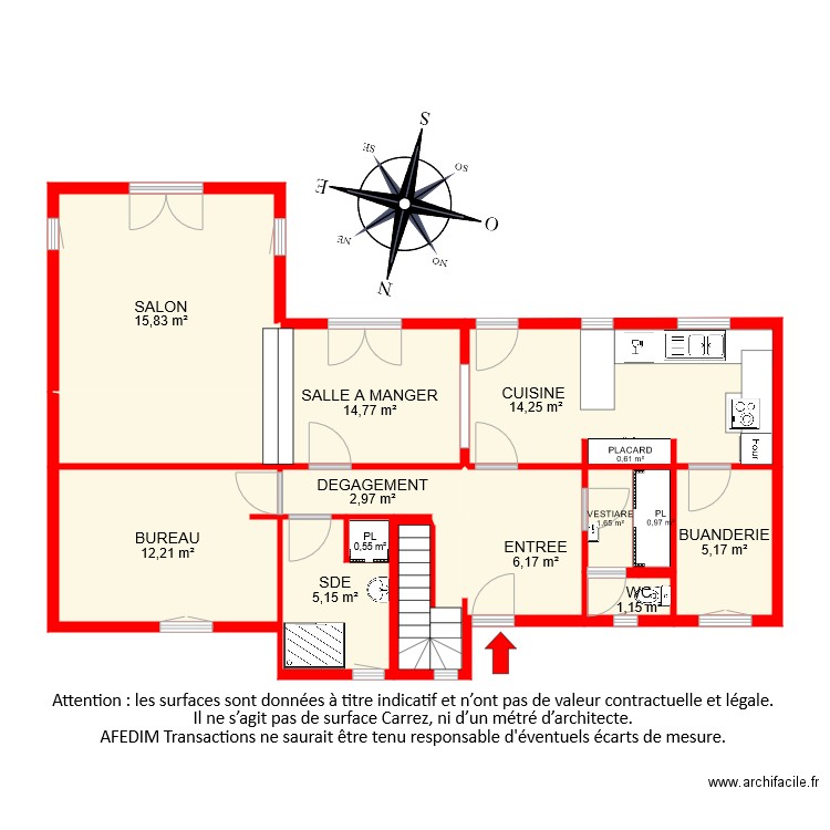 BI 7935 RDC . Plan de 0 pièce et 0 m2
