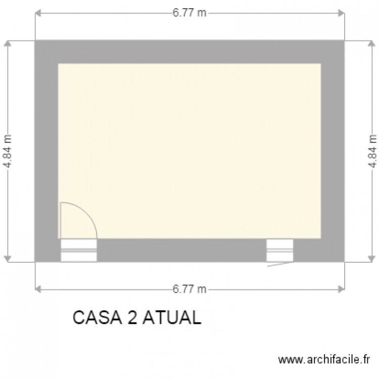 santa2. Plan de 0 pièce et 0 m2