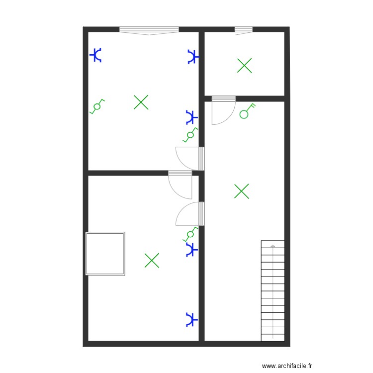 troisieme etage. Plan de 0 pièce et 0 m2