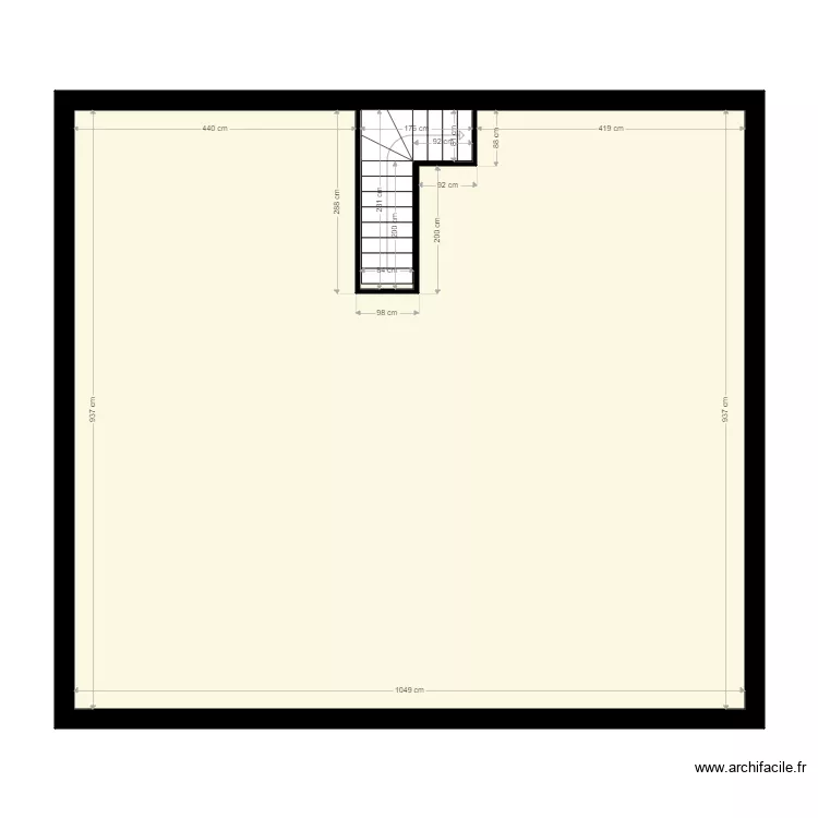 COMMERCE MALZEVILLE. Plan de 