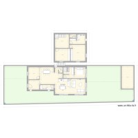 Plan de masse OPTIMAL CUBE aménagé