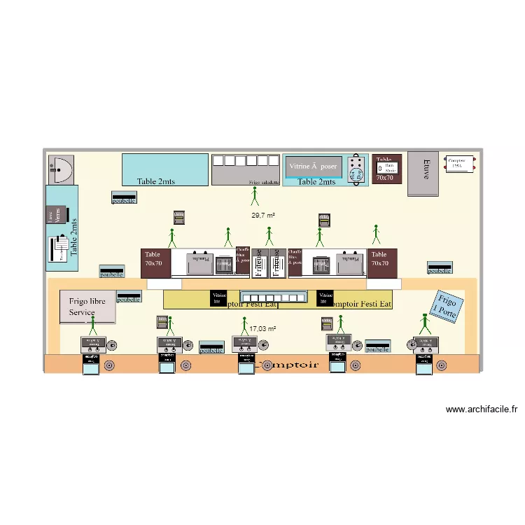 Biarritz 2023. Plan de 