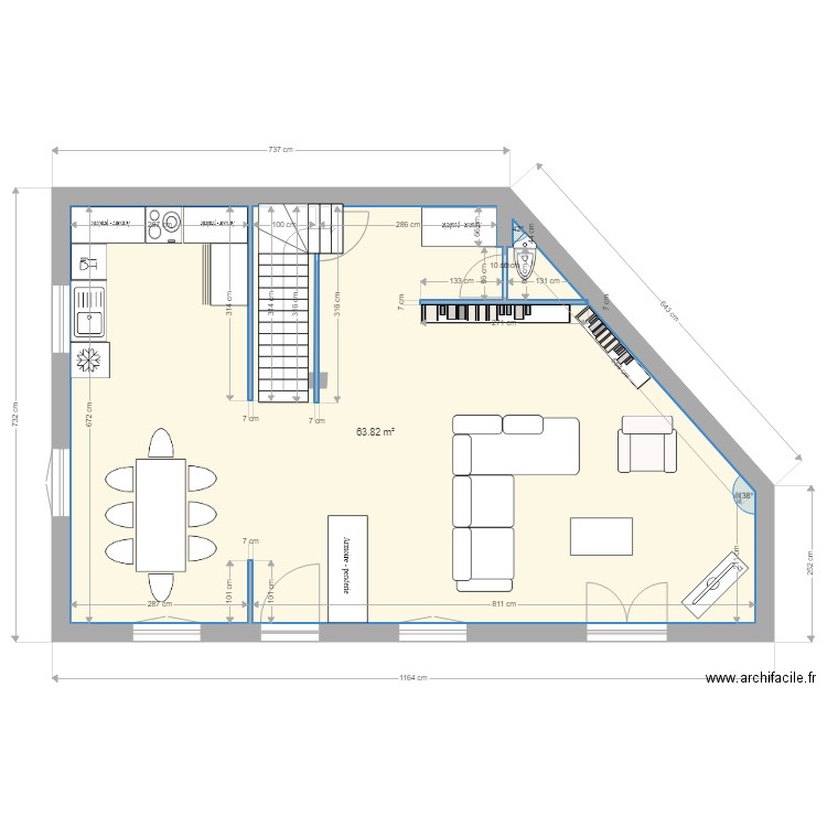 RdC option 48. Plan de 0 pièce et 0 m2