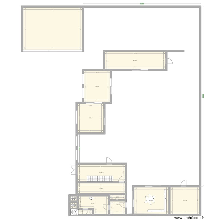 la bassée. Plan de 0 pièce et 0 m2