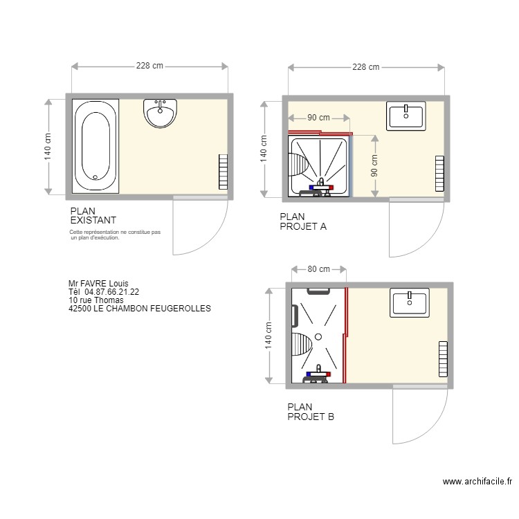 BAILLEUR PUBLIQUE FAVRE . Plan de 0 pièce et 0 m2