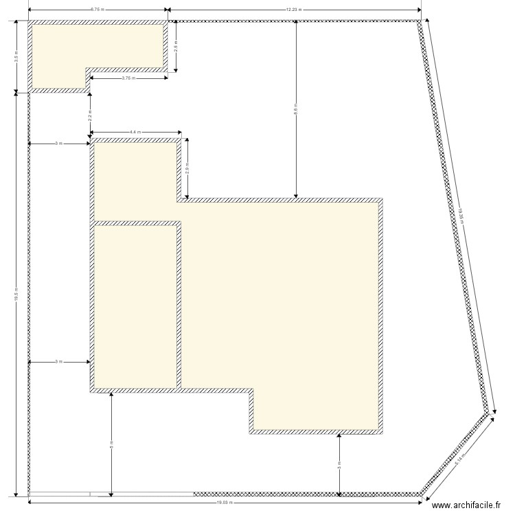 2 Mairie Plan masse Bourgenay. Plan de 0 pièce et 0 m2