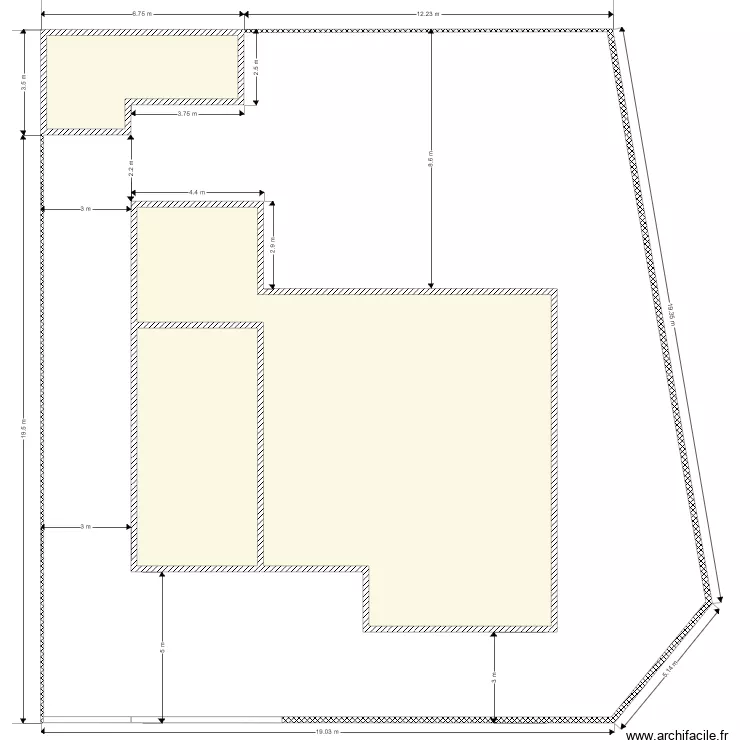 2 Mairie Plan masse Bourgenay. Plan de 