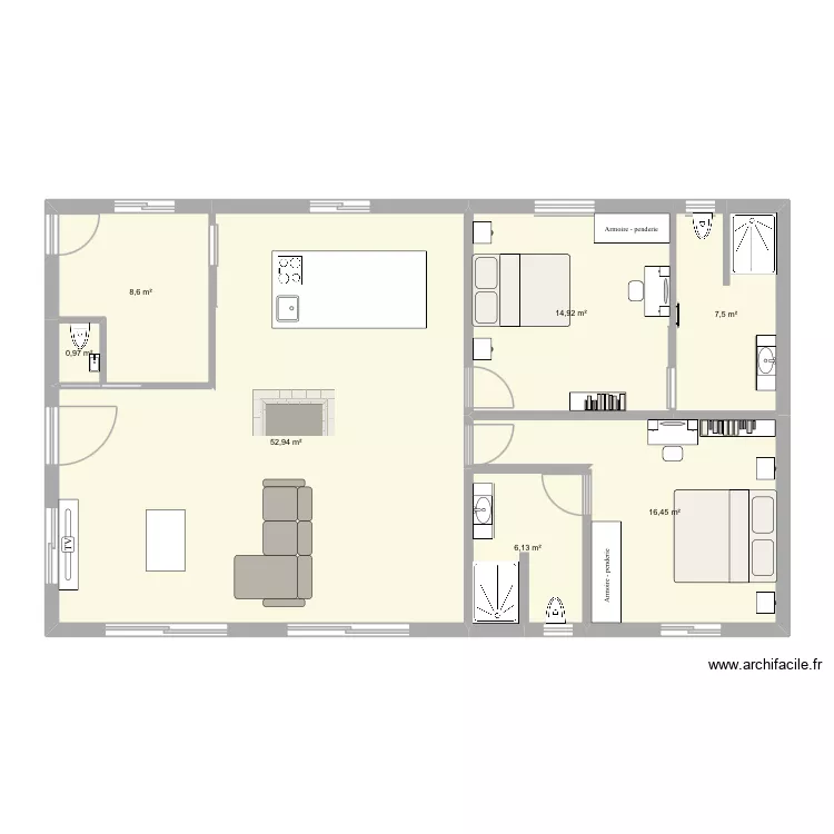 Plan boutans 2026. Plan de 7 Pièces et 108 m² Plan boutans 2026. Plan de 7 Pièces et 108 m²
