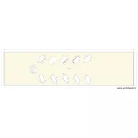 LUCY ET STEPHEN PLAN 3 - 11 TABLES EN EPIS 88 PAX 