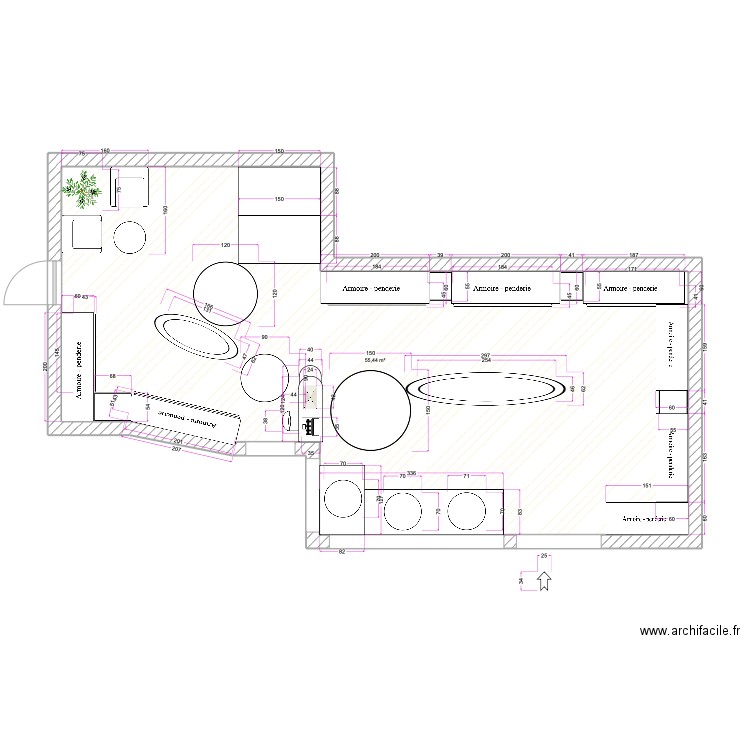 the kooples. Plan de 0 pièce et 0 m2