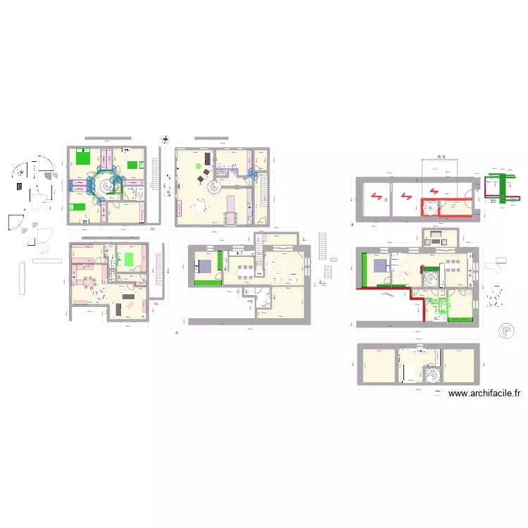 appartement 34 collimacon modifie. Plan de 