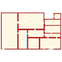 Plan intérieur boulangerie  patisserie 