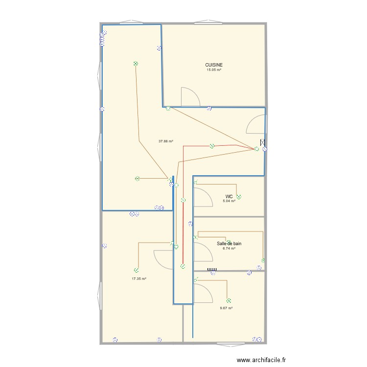 OZOIR LA FERRIERE . Plan de 0 pièce et 0 m2