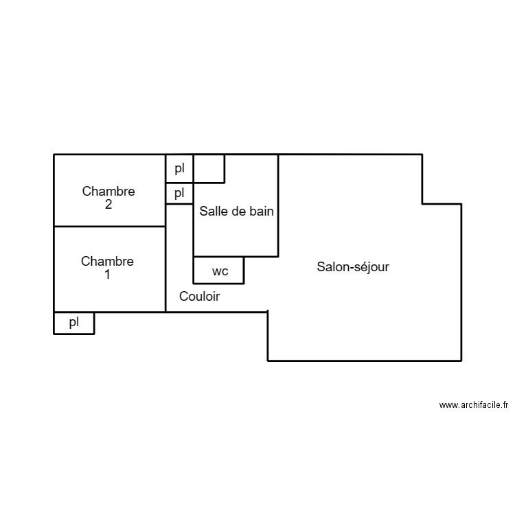 LOCTUDY VANEECLOO. Plan de 0 pièce et 0 m2