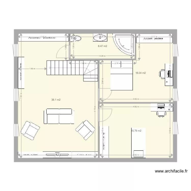 le sent 2 reel 2 eme etage. Plan de le sent 2 reel 2 eme etage. Plan de