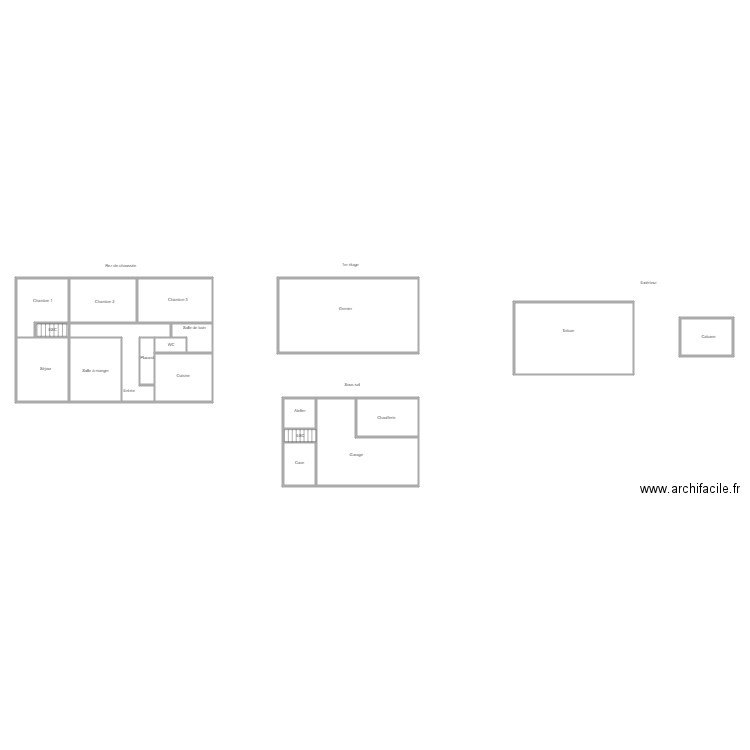 charleville clairons. Plan de 0 pièce et 0 m2