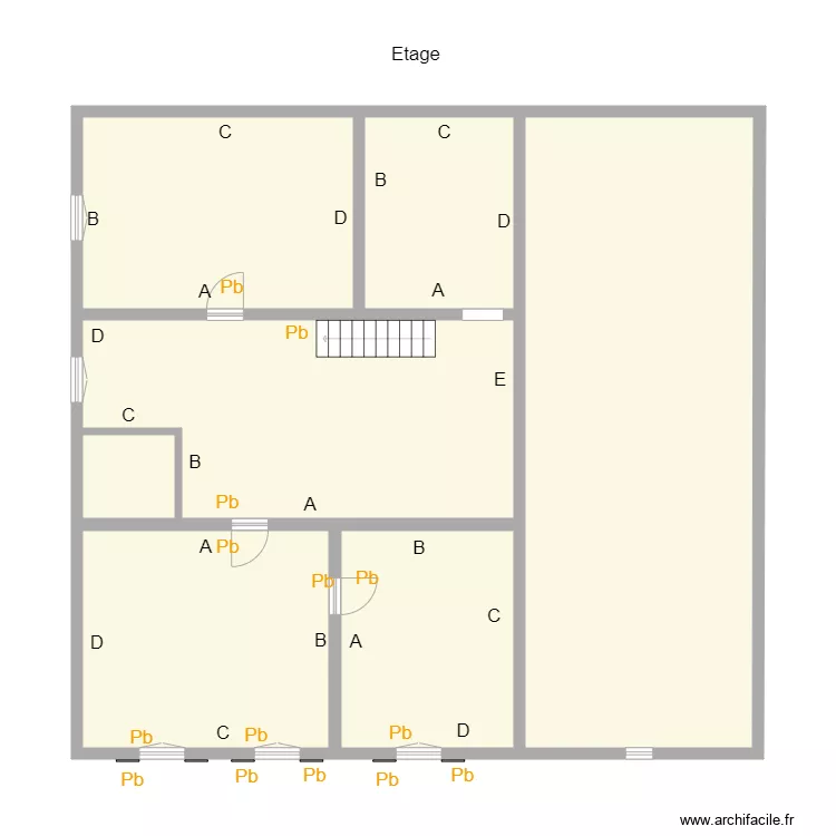 Croquis RAZAFIMANANTSOA Etage. Plan de Croquis RAZAFIMANANTSOA Etage. Plan de