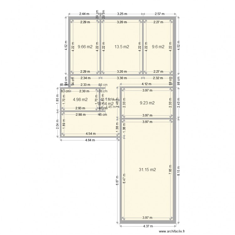 colonel bourg. Plan de 0 pièce et 0 m2