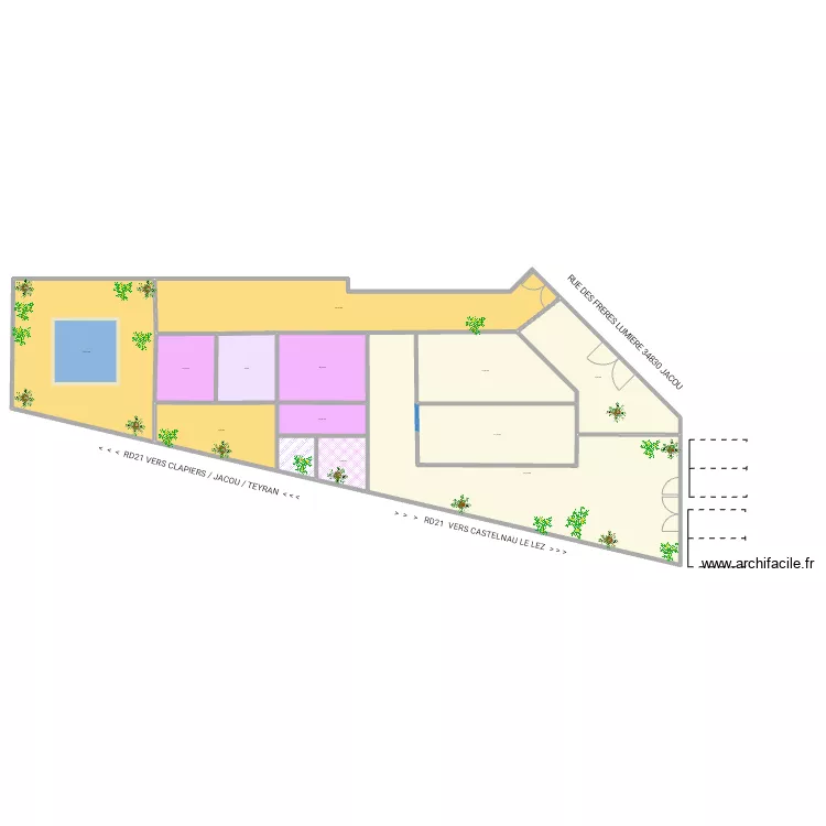 AK99 APPART MV 030823RDCG. Plan de 