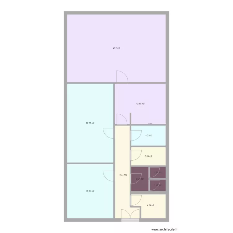 LOCAL PRO 2. Plan de 