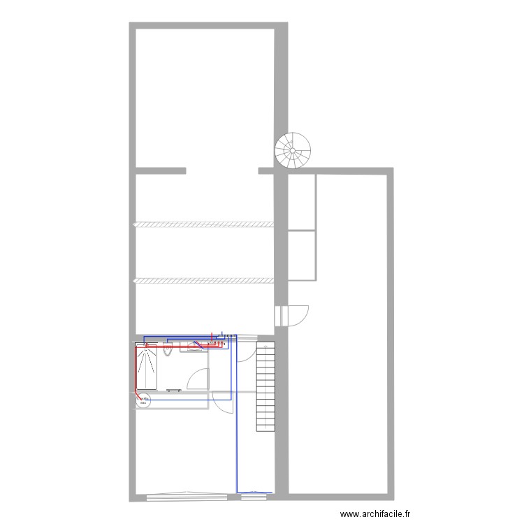 Maison RDC. Plan de 0 pièce et 0 m2