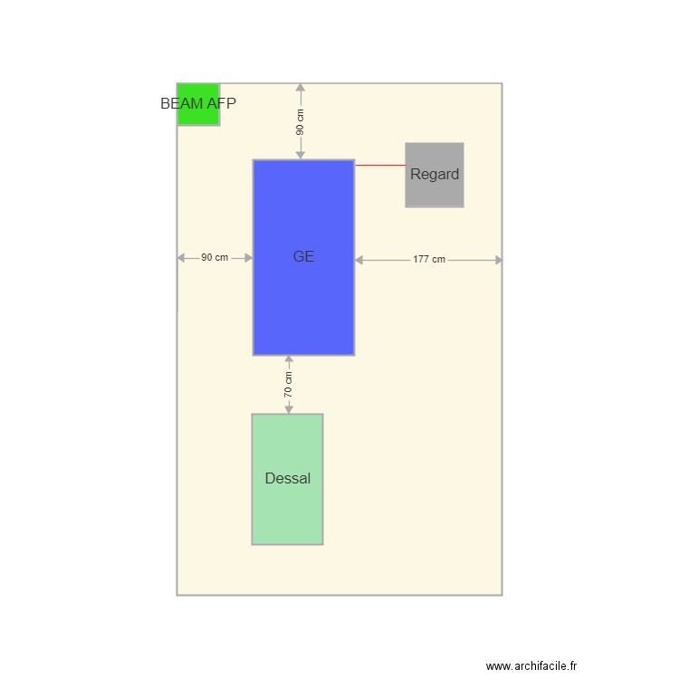 position equipements divers 1. Plan de 0 pièce et 0 m2