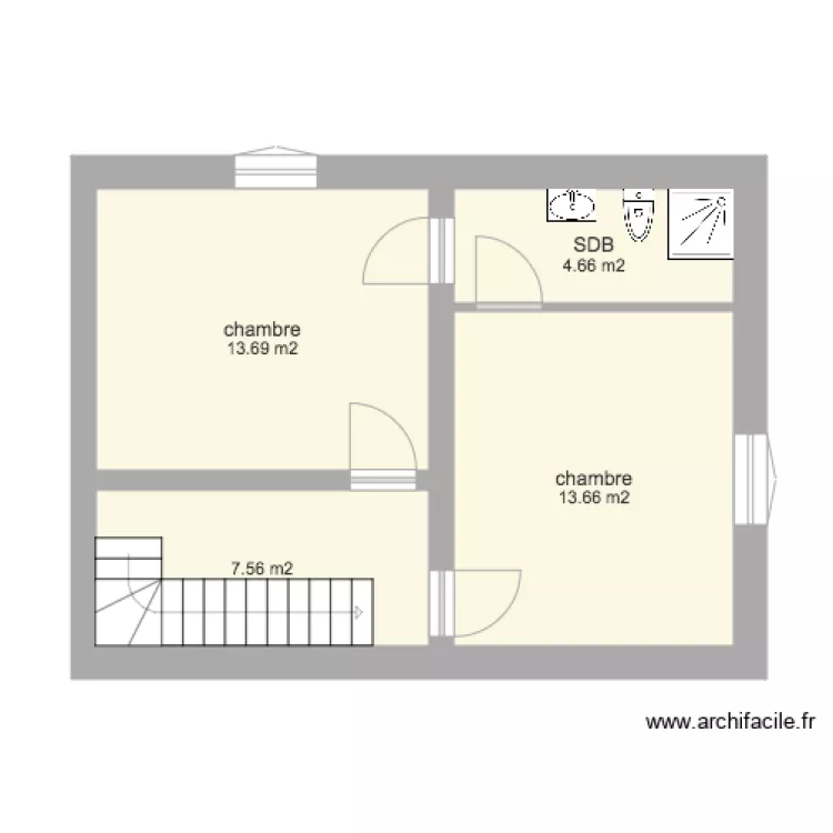 plan RONDY &eacute;tage. Plan de 