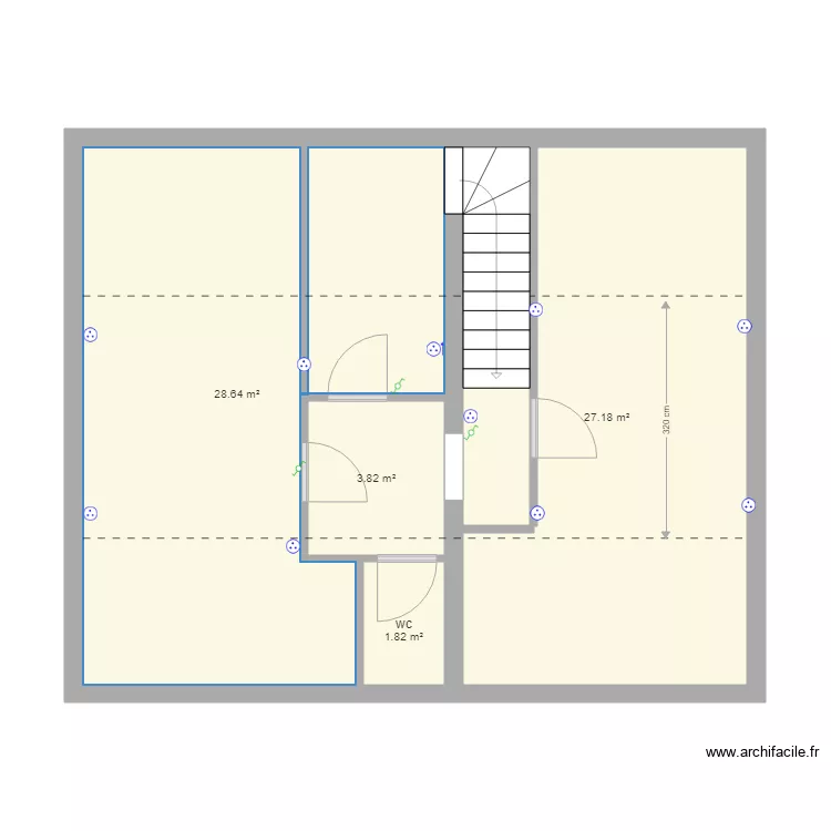 cyriac etage1. Plan de 