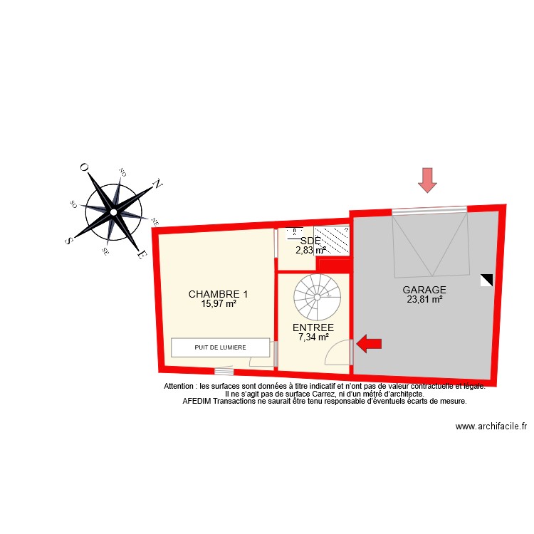 BI 7043 RDC BIS. Plan de 0 pièce et 0 m2