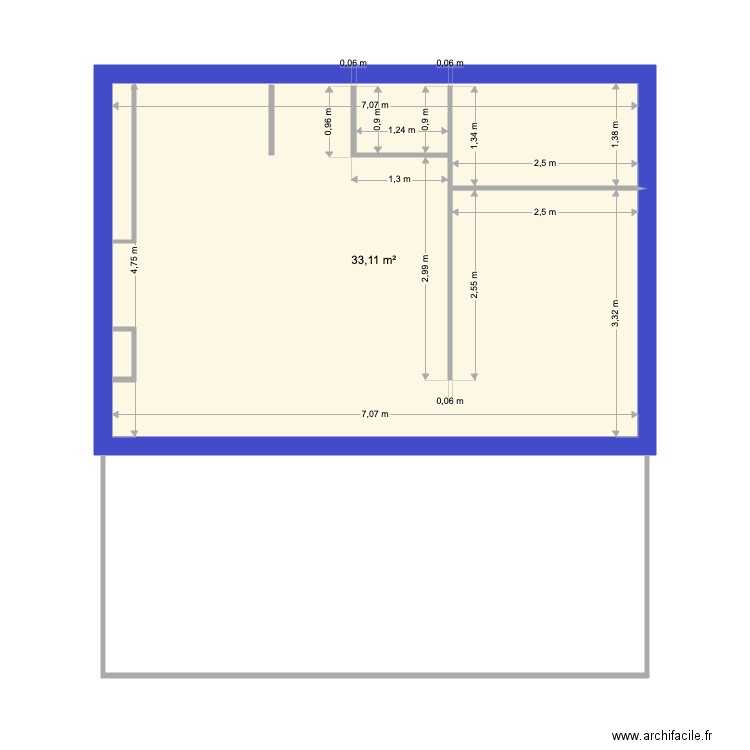 LE 6EMME. Plan de 0 pièce et 0 m2