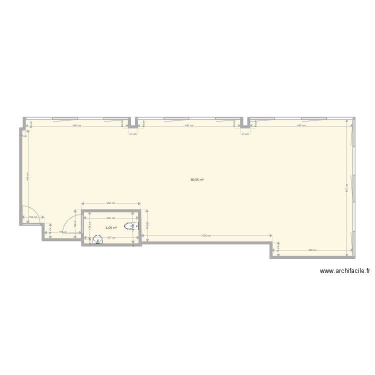 HYDIAC 2EME ETAGE. Plan de 0 pièce et 0 m2