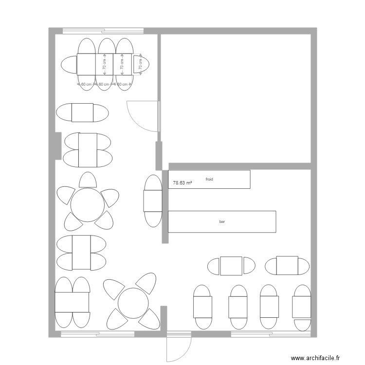 L après ski. Plan de 0 pièce et 0 m2