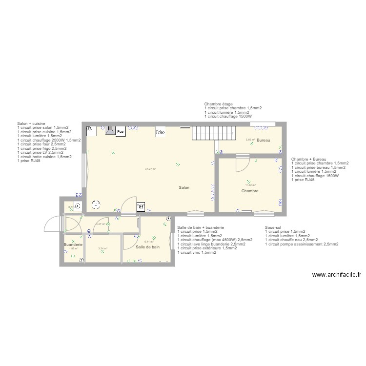 Sécheras électrique V5. Plan de 0 pièce et 0 m2