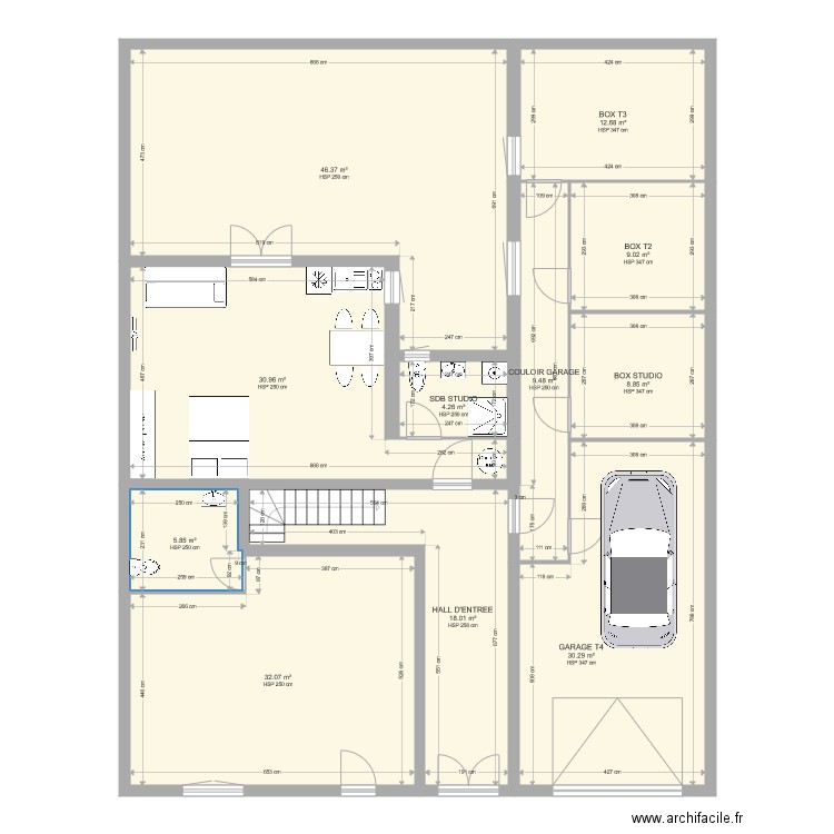 LIBERTE RDC PROJET 121220. Plan de 0 pièce et 0 m2