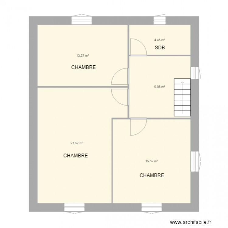 PLAN STUMBOFF etage. Plan de 0 pièce et 0 m2