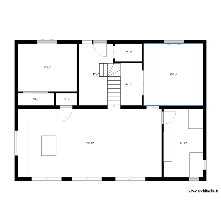 Caron. Plan de 0 pièce et 0 m2