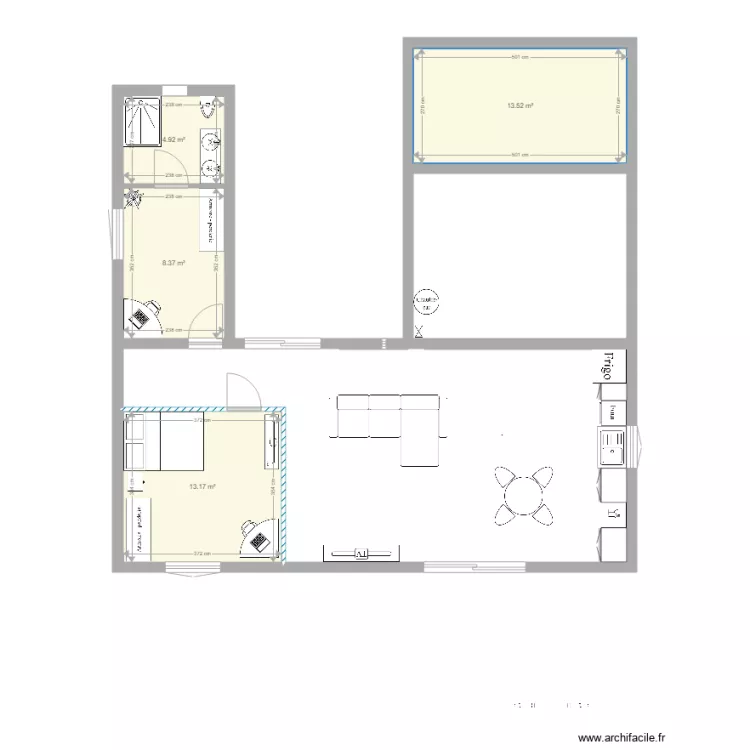 maison container. Plan de 
