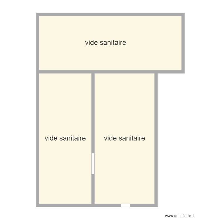 vide sanitaire dumas alain. Plan de 0 pièce et 0 m2