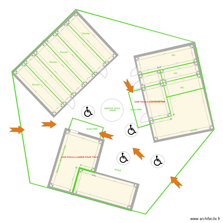 KOAWA Colporteur sanitaire. Plan de 0 pièce et 0 m2