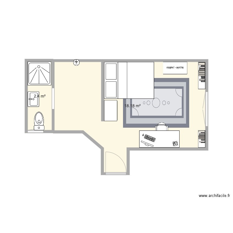 STudio Vlad. Plan de 0 pièce et 0 m2