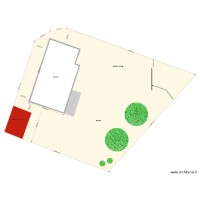 PLAN DE MASSE ABRI DE JARDIN 