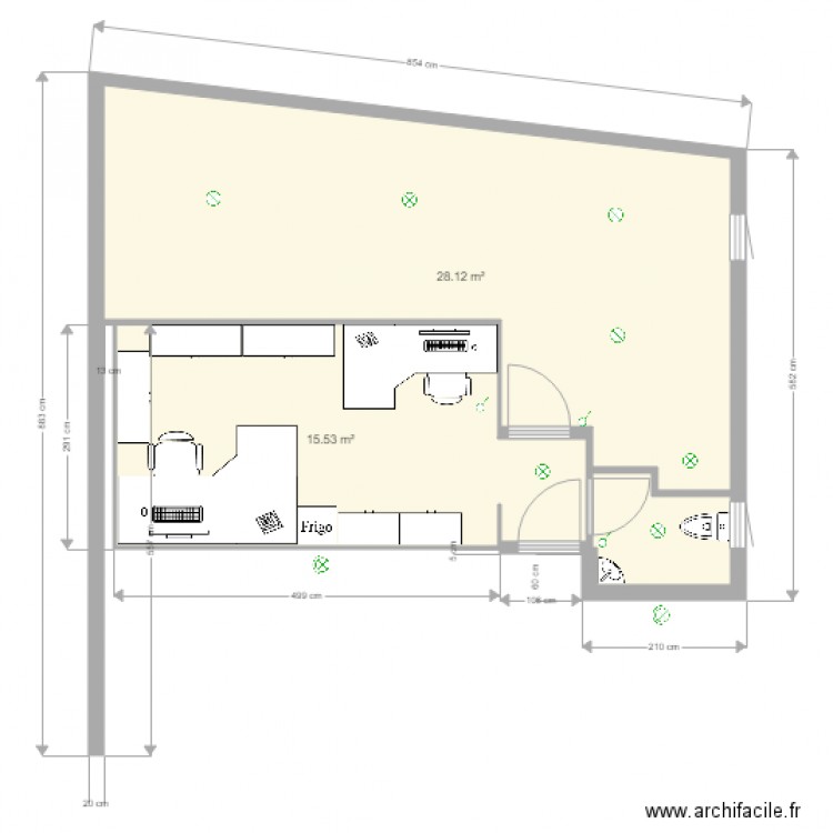 Bureau Depot v2. Plan de 0 pièce et 0 m2